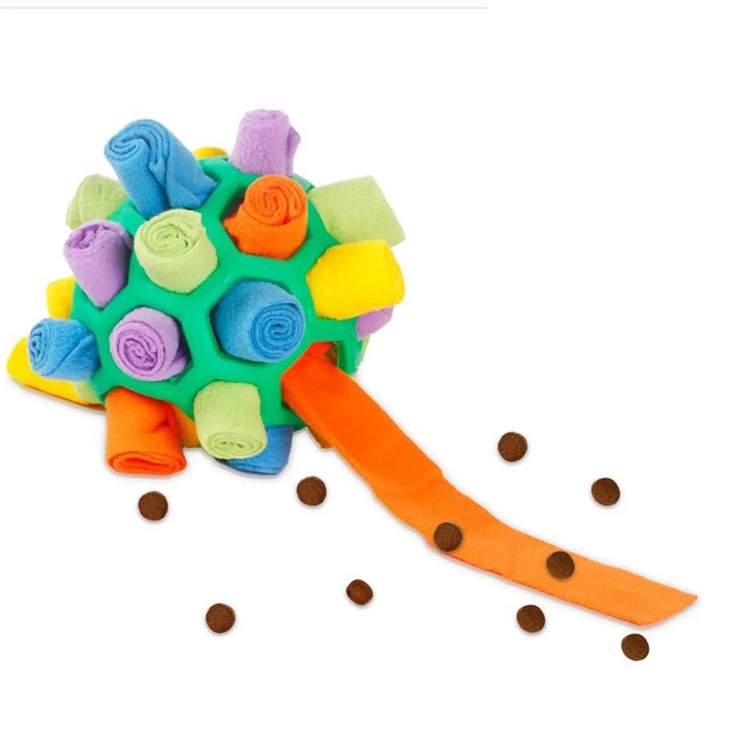 Interaktiver SNUFFLE PUZZLE Ball – Intelligenzspielzeug & Snackball für Hunde