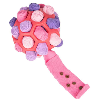 Interaktiver SNUFFLE PUZZLE Ball – Intelligenzspielzeug & Snackball für Hunde